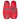 Reversible Elasto-Fit Raincoat - Red/Red