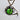 Handmade Asymmetric Wire Sculpted Green Crystal Copper Eye Necklace