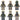 Valor Guard Six Man Reactionary Team - 6 Man Team - Mil-Blox