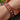 Intricate Silk Leather Bead Woven Crystal Gemstone Bracelet
