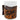 Whiskey Glass Leather Wrap - MD Style Striper Rocks Glass