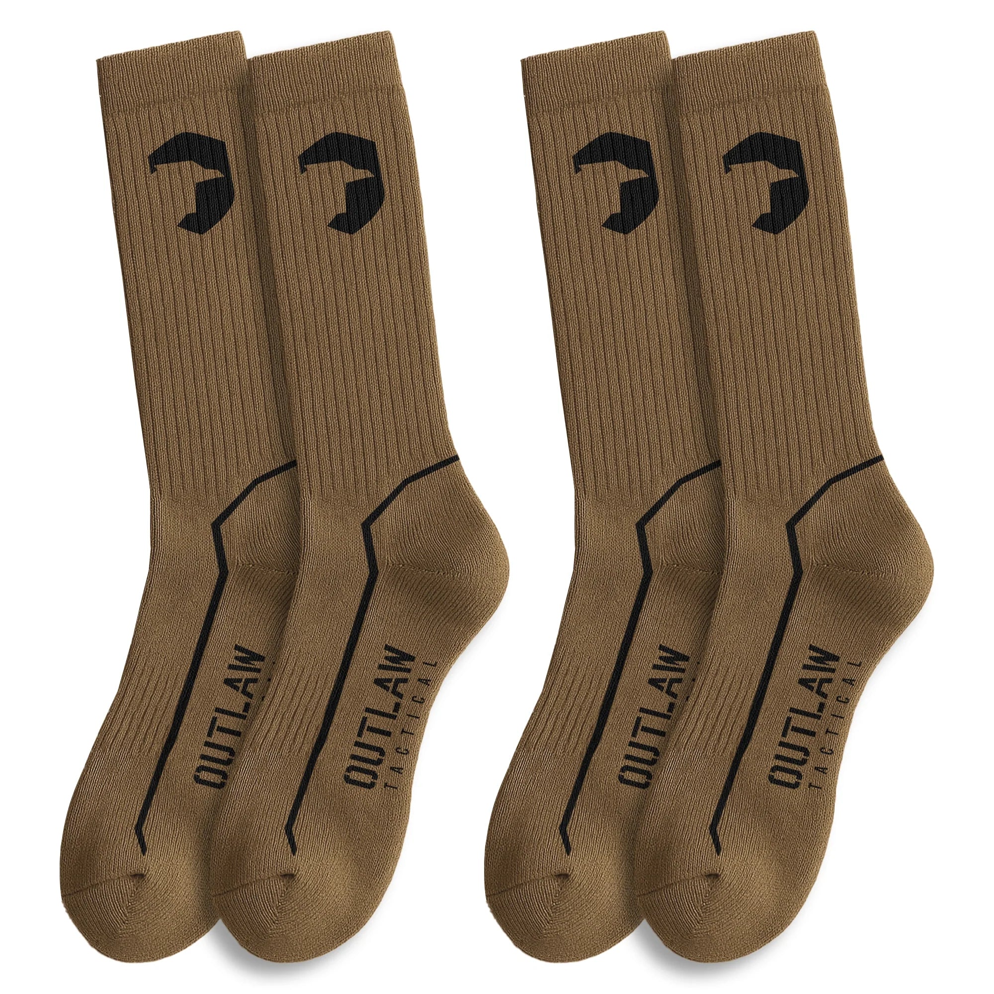 Tactical Merino Wool Cushion Socks - 2 Pairs – Mammoth Nation