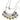 Pearl Crystal Birthstone Necklace by Alexa Martha