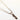 Super Sparkly Rose Gold Rock Candy Crystal Bar Necklace