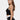 Contrast Cropped Sports Bra Made in USA