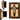 Three Layered Cross Decorative Wall-Mounted Secure Gun Cabinet