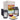 Combo Kit - Breakfast, Entree + Protein - 1 Person 1 Month - 308 Servings - Emergency Survival Food Kit