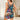 Baha Ranch Colorful Horses Pajama Lounge Tank Shorts Set Made in America