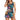 Baha Ranch Colorful Horses Pajama Lounge Tank Shorts Set Made in America