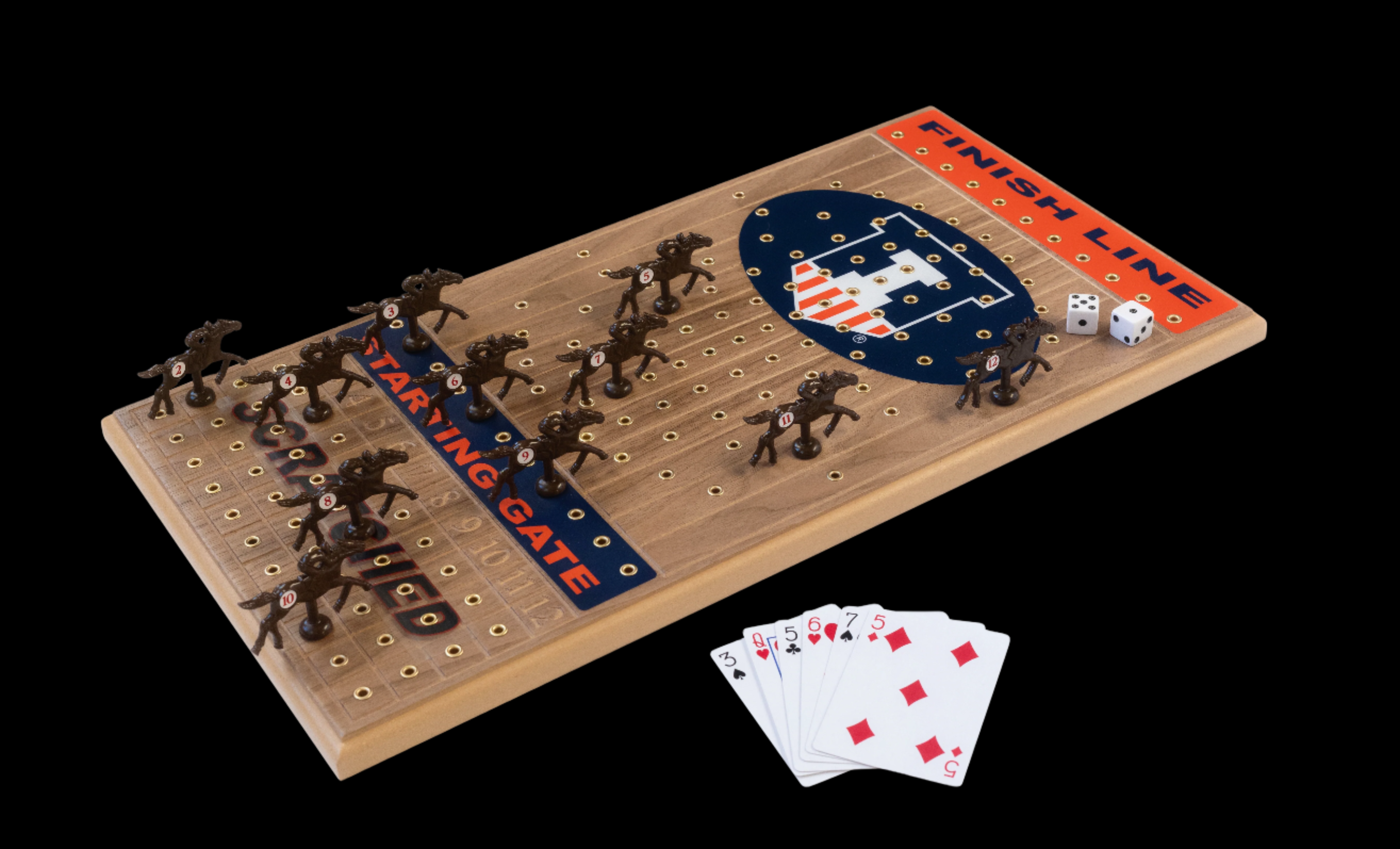 University of Illinois Horseracing Gametop Walnut – Mammoth Nation