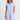 Women's Easy Going Casual Cotton Dress (Powder Blue)
