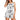 Baha Ranch Ranch Life White Pajama Lounge Tank Shorts Set Made in America