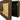 Decorative Secured Gun Storage Cabinet with Family Branches (Dark Walnut)