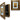 Hidden Gun Safe Picture Frame - Handcrafted Gun Concealment Furniture - Quick Access Picture Frame Safe with Magnetic Lock for Discreet & Secure Gun Storage