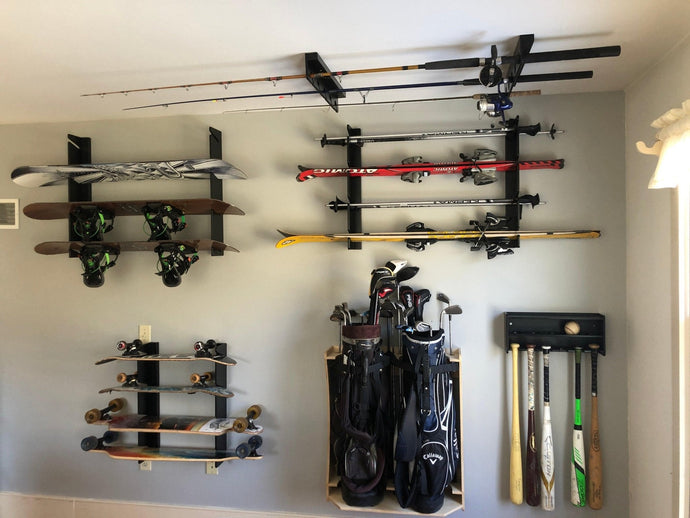 Wall Mounted Rod Rack Wall-Mounted Fishing Rod Rack – Mammoth Nation