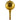 3 Inch Anodized Aluminum Gold Flagpole Ball Topper