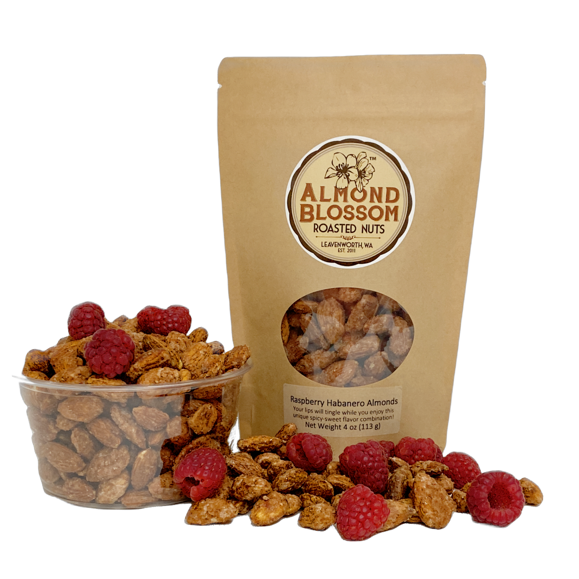 Raspberry Cream Almonds – Mammoth Nation