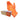 Orange Natural Rubber Disposable Latex Low Protein Safety Gloves