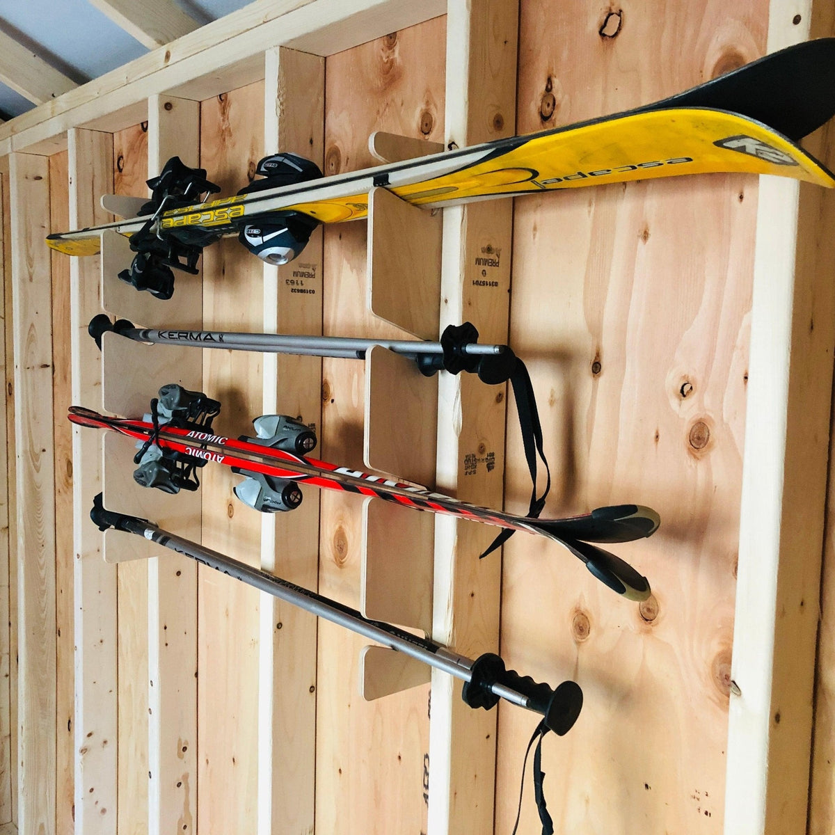 Snow & Water Ski Storage Rack – Mammoth Nation