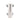 TelePatriot Anodized Aluminum Flagpole Side Mount - 3" Diameter