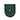 #XMSG596B - Spruce Green w/ Black Binding Double Handcuff Case (Chain)