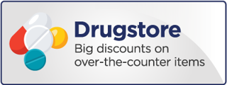 Drugstore Save 10%-30% on over-the-counter items
