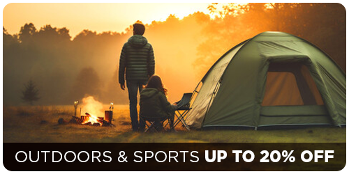 Up To 20% Off Outdoors and Sports