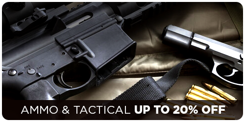 Up To 20% Off Ammo and Tactical