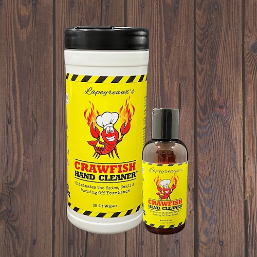 Lapeyreaux’s Crawfish Hand Cleaner 20 Off Mammoth Nation Members get