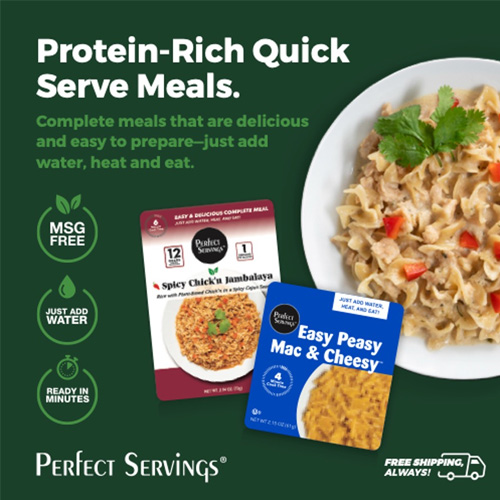 Perfect Servings Meals 10% Off For Mammoth Nation Members